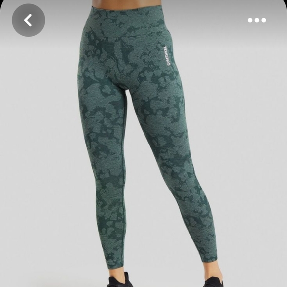 Gymshark Camo Leggings - Picture 1 of 4
